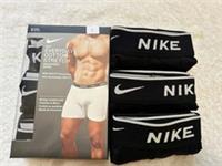 Nike Men's Boxer Black 3 pack underwear S/M/L/XL Limited Time Offer - M Regular