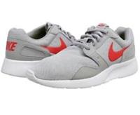 New Mens Nike Kaishi Running Trainers Wolf Grey / Daring Red UK 6 UK 7 UK 7.5