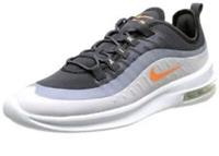 New Mens Nike Air Max Axis Trainers AA2146 Thunder Grey /Total Orange Size UK 12