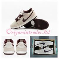 Nike SB Dunk Low Pro `Desert Sand/Mahogany-Summit White` BQ6817-004