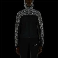 Nike Shield Flash Repel Racer Women's Reflective Print Running Jacket - XS Regular