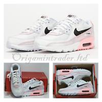 Nike Air Max 90 GS White/Black-Arctic Punch Trainers DM3110-100