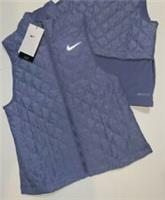 Nike Aerolayer Women's Gilet Vest Bodywarmer Light Blue 3M DM1542 499 All Sizes - various Regular