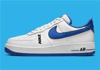 NIKE AIR FORCE 1 LV8 (GS) SIZE UK 4 / UK 4.5 (DO3809 100) WHITE / BLUE