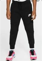BOYS NIKE TECH FLEECE PANTS SIZE XS (3-4YEARS) L (6-7 YEARS) BLACK