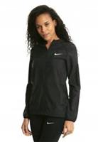 WOMENS NIKE ESSENTIAL REPEL HOODED RUNNING JACKET SIZE XS-M (855153 010) BLACK - XS-M Regular