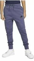 BOYS NIKE TECH FLEECE JOGGERS PANTS SIZE XS (122-128cm) (804818 557) PURPLE