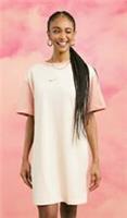 WOMENS NIKE SPORTSWEAR DRESS WASHED CORAL SIZE XS (DA1414 664) - XS Regular
