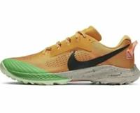 MENS NIKE AIR ZOOM TERRA KIGER 6 SIZE UK 7.5-11 (CJ0219 800) KUMQUAT/BLACK