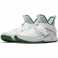 NIKE LEBRON SOLDIER XII (GS) SIZE UK 5.5 EUR 38.5 (AA1352 100) WHITE / GREEN