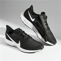 MENS NIKE AIR ZOOM PEGASUS 36 FLYEASE SIZE UK 6.5 EUR 40.5 (BV0613 001) BLACK