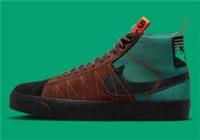 NIKE SB ZOOM BLAZER MID PRM ,Acclimate' SIZE UK 5 EUR 38 (DC8903 300) UNISEX