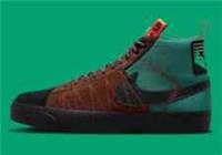 NIKE SB ZOOM BLAZER MID PRM ,Acclimate' SIZE UK 5.5 EUR 38.5 (DC8903 300) UNISEX