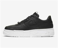 WOMENS NIKE AIR FORCE 1 PIXEL SIZE UK 3 EUR 36 (CK6649 001) BLACK / WHITE