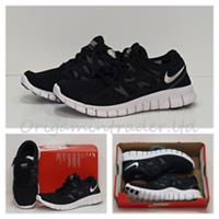 Nike W Free Run 2 Trainers DM9057-001 Size 4 UK, 37.5 EUR