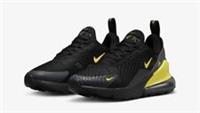NIKE AIR MAX 270 (GS) ,,Black-Yellow Strike'' SIZE UK 6 EUR 40 (DX9277 001)