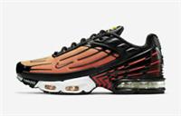 NIKE AIR MAX PLUS III (GS)YOUTH SIZE UK 4.5 / 5 / 5.5 (CD6871 003) BLACK/PIMENTO