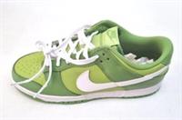 Nike Dunk Low Trainers Retro White Vivid Green. Size UK 9 EU 44. BNIB.