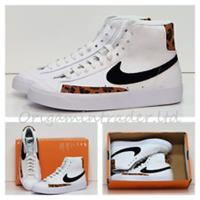Nike Blazer Mid `77 GS `White Leopard` DJ4603-100 Size 5.5 UK, 38.5 EUR