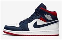 NIKE AIR JORDAN 1 MID (GS) ,,USA'' SIZE UK 5.5 EUR 38.5 (BQ6931 104)