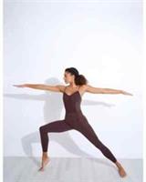 NIKE YOGA LUXE DRI-FIT 7/8 WOMENS JUMPSUIT SIZE M (DD5808 203) BROWN - M Regular
