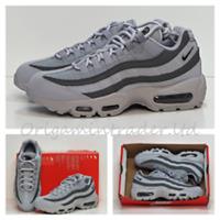 Nike Air Max 95 Trainers Greyscale DX2657-002 Size 6 UK, 40 EUR