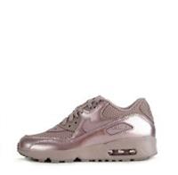 Nike Junior Air Max 90 SE Leather Trainers in Elemental Rose