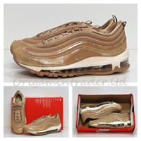 Nike W Air Max 97 `Hemp/Summit White` Trainers FB1289-200 Size 4 UK, 37.5 EUR