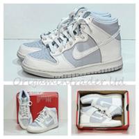 Nike Dunk High (GS) `Pure Platinum`DB2179-107 Size 4.5 UK, 37.5 EUR