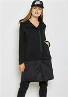 WOMENS NIKE TECH FLEECE HOODIE JACKET COAT 2in1 SIZE XS (831707 010) BLACK - XS Regular