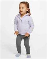 NIKE AIR HOODIE + LEGGINGS SET SIZE 1-2 YEARS (CQ8699 021) PURPLE / GREY