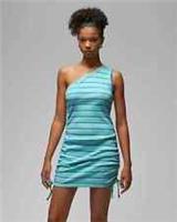 WOMENS NIKE JORDAN STRIPPED CINCH DRESS SIZE S (DZ3335 464) - S Regular