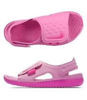 NIKE SUNRAY ADJUST 5 SANDALS SIZE UK 3.5 / UK 4.5 (AJ9076 601) PSYCHIC PINK