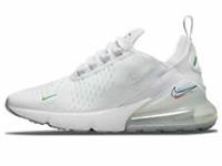 NIKE AIR MAX 270 (GS) SIZE UK 6 EUR 39 (DM9474 100) WHITE