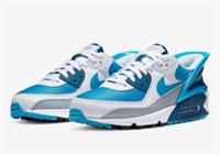 NIKE AIR MAX 90 FLYEASE SIZE UK 5 EUR 38 (CZ4270 100) WHITE / LASER BLUE