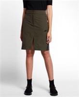 NIKE SPORTSWEAR BONDED SKIRT SIZE XL W'36 (855963 325) KHAKI/BLACK - XL Regular