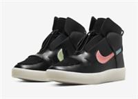 WOMENS NIKE VANDALISED SIZE UK 4 EUR 37.5 (CI7594 001) BLACK