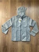 Nike Sportswear Older Kids Overhead Grey Hoodie 147-158cm RRP £40 new