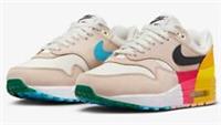 NIKE AIR MAX 1 87 ,,Multi-Colour'' SIZE UK 7.5 EUR42 (FQ2538 100)UNISEX TRAINERS