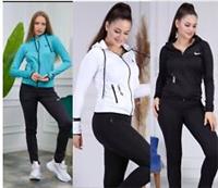 Nike Just Do It Womens Quality 2Pcs tracksuits set Jacket & Bottom Size 8-16 - 16 Regular