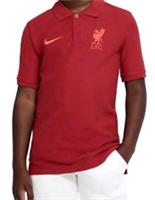 New Boys Nike Tough/Siren Red Liverpool Fc Football Polo Shirt Size M 9-10 Years