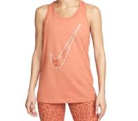 New Womens Nike Dri-FIT Training Tank Madder Root Size XS UK 8 RRP£27.99 - 8 Regular