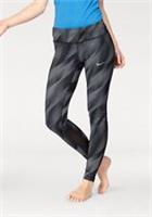 WOMENS NIKE POWER EPIC RUNNING TIGHTS SIZE XS (831650 010) BLACK/ GREY - XS Regular