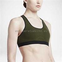 WOMENS NIKE LAB ESSENTIAL PRO BRA SIZE S (824211 331) KHAKI/ BLACK GYM FITNESS - S Regular