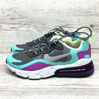 NIKE AIR MAX 270 REACT GS GUNSMOKE size: UK 5.5 EUR 38.5 US KID'S 6Y BQ0103 007