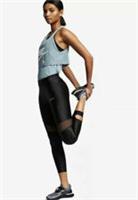 WOMENS NIKE POWER SPEED 7/8 RUNNING TIGHTS SIZE XS (AJ8813 011) BLACK - XS Regular