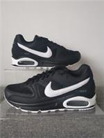 NIKE AIR MAX COMMAND SIZE UK 6.5 EUR 40.5 (629993 032) BLACK-WHITE