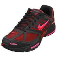 Nike Air Peg 2k5 Mens Fashion Trainers in Black Red