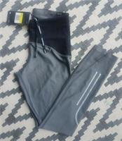 WOMENS NIKE SPEED 7/8 RUNNING TIGHTS SIZE S (BV3272 068) GREY / BLACK - S S
