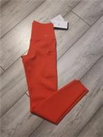 WOMENS NIKE GO FIRM SUPPORT MID RISE LEGGINGS WITH POCKETS SIZE S (DQ5668 861) - S Regular